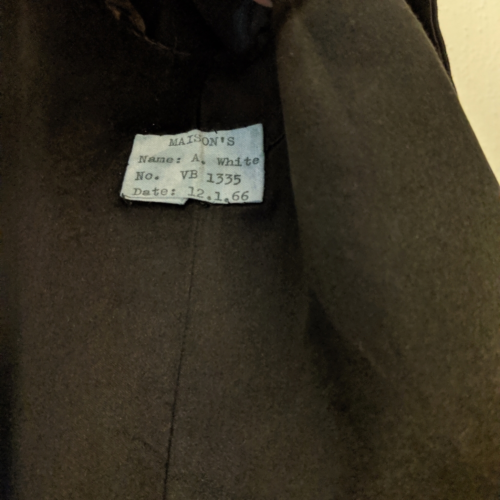 Black Vintage Cropped Chinese Jacket - Picture 9 of 9